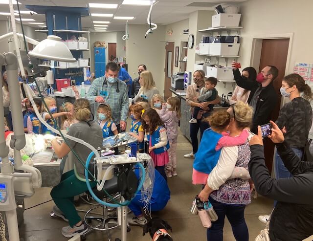 Girl Scout Visit To Firehouse Westlake – Firehouse Animal Health Round Rock